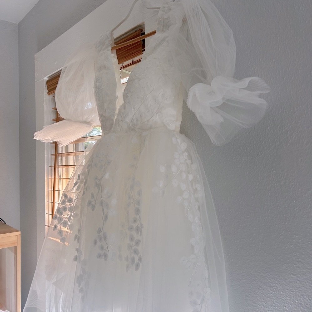 Boho fairy core engagement/wedding/ anniversary dress